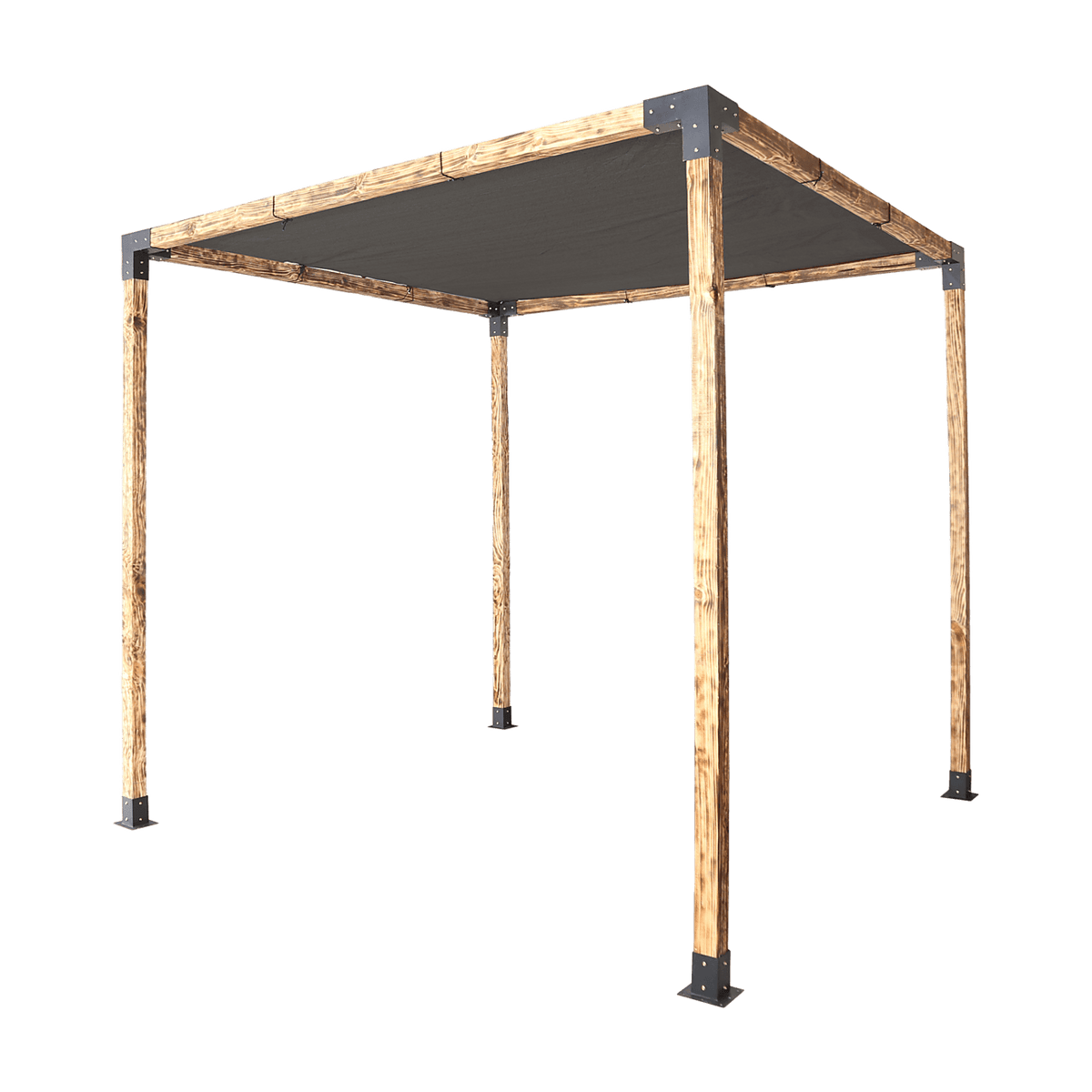 DIY Pergola Bracket Kit – Matte Black