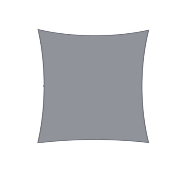 Shade Sail Cloth 280gsm Rectangle – 3x3m, Grey