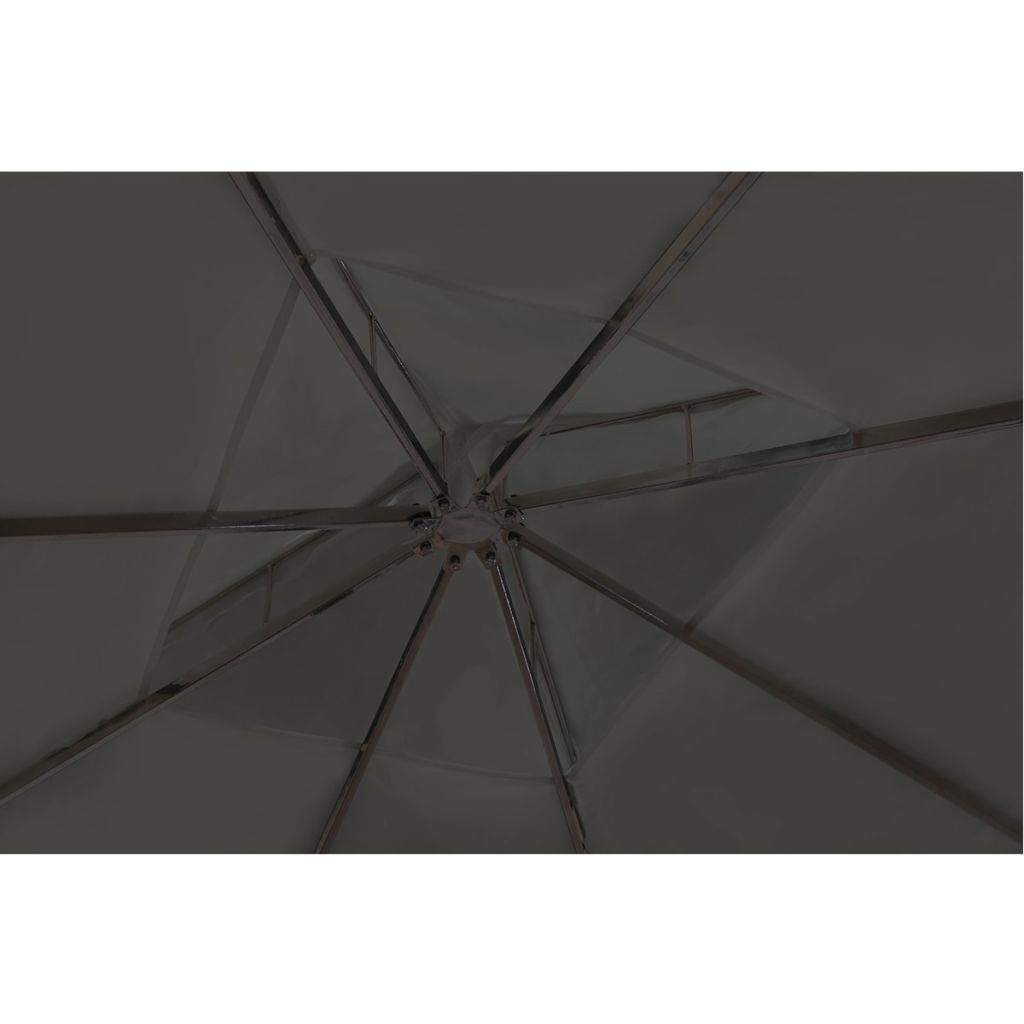 Poly Rattan Gazebo 3x4m – Dark Grey