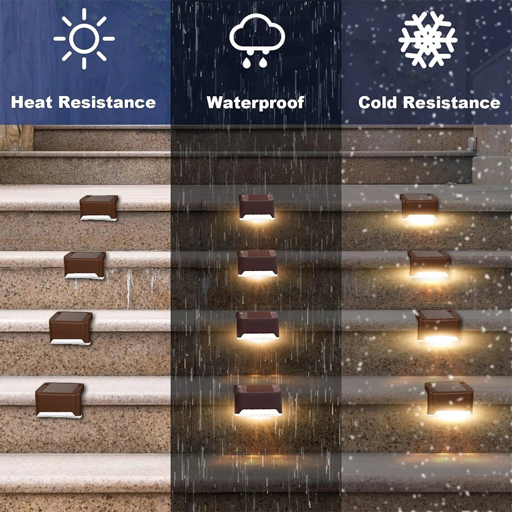 Solar Path Lights – 8 Pack, Warm White