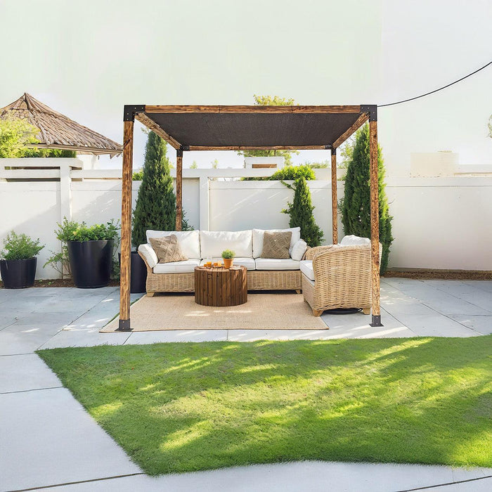 DIY Pergola Bracket Kit – Matte Black