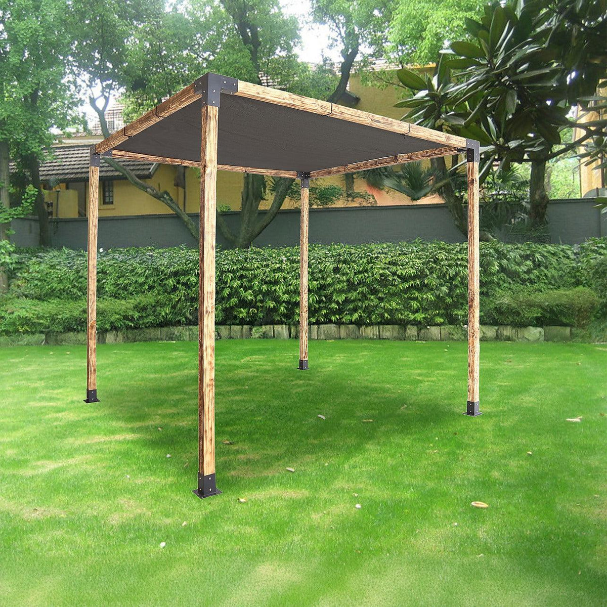 DIY Pergola Bracket Kit – Matte Black