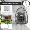 Hanging Egg Chair (Chair Only) – Grey