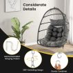 Hanging Egg Chair (Chair Only) – Grey